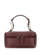 Gucci Pre-owned Horesbit Cosmetic Vanity Handbag - Brown