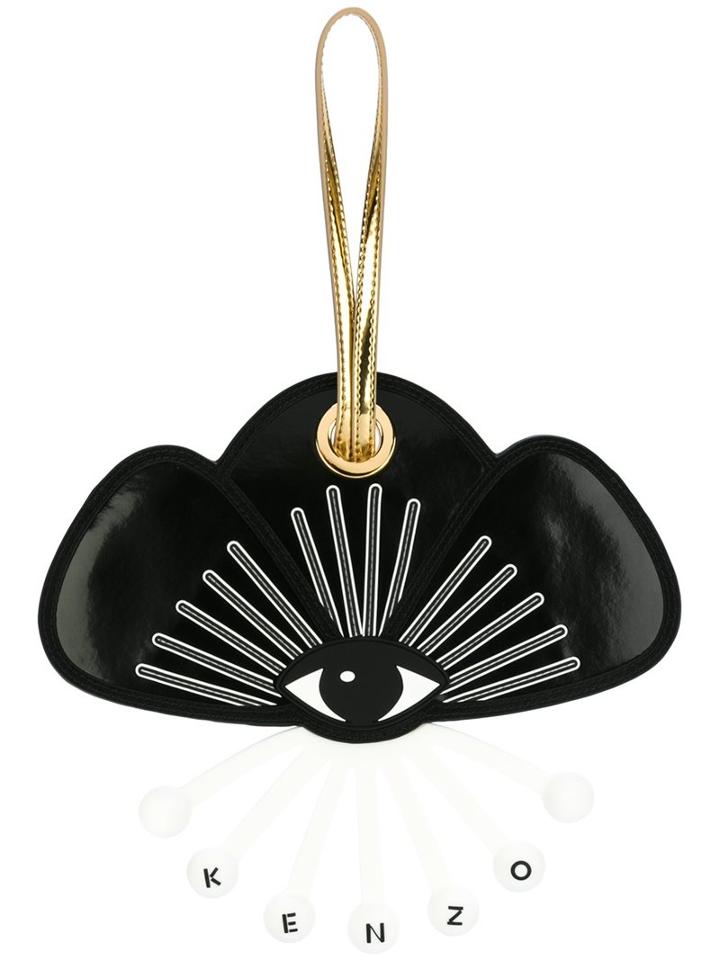 Kenzo 'tanami Flower' Clutch, Women's, Black