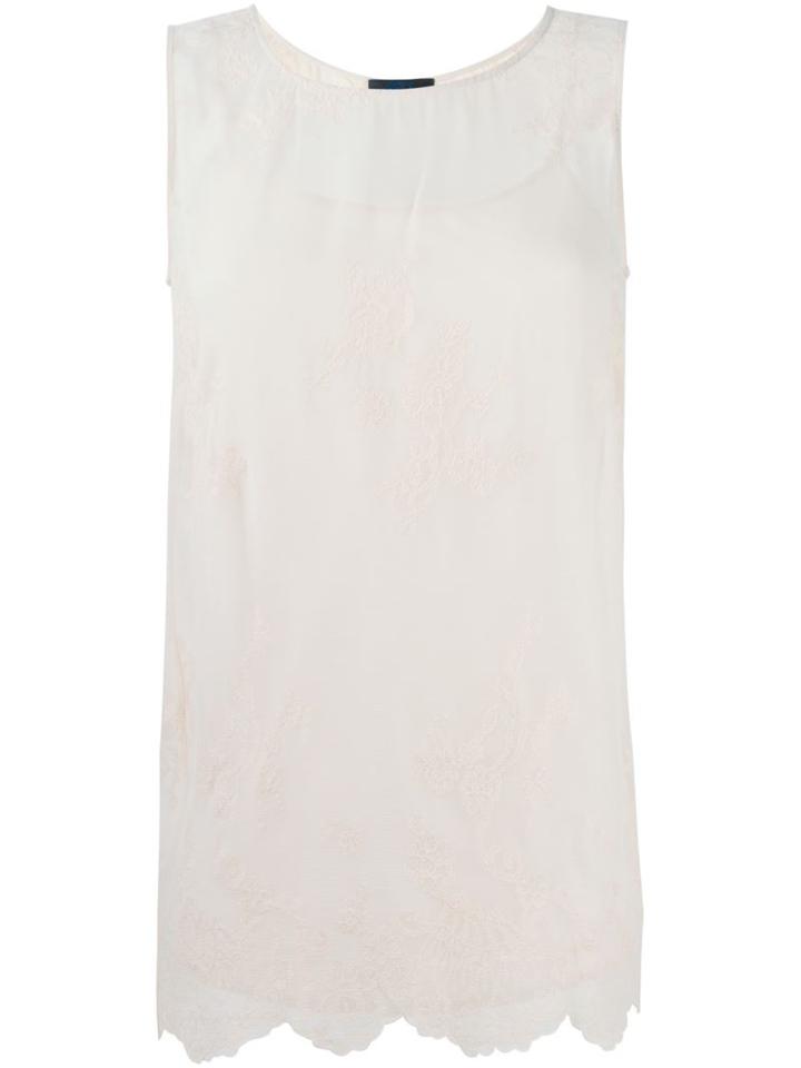 Twin-set Lace Layer Tank Top