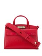 Mcm Mini Milano Tote - Red