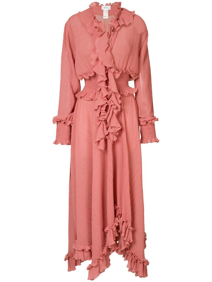 Lalo Flared Style Dress - Pink & Purple