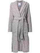 Cityshop Belted Gown Coat, Women's, Brown, Nylon/wool