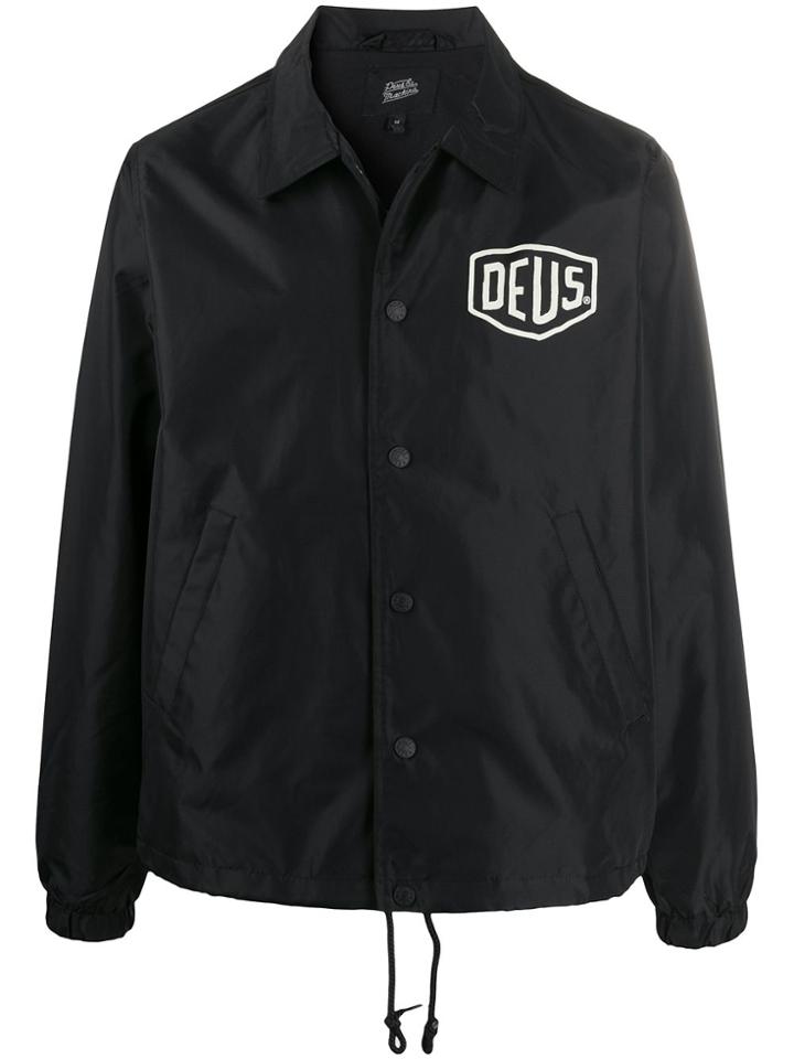 Deus Ex Machina Graphic-print Lightweight Jacket - Black