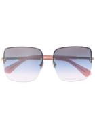 Kate Spade Square Sunglasses - Pink