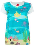 Ultra Chic Sea Print T-shirt