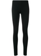 Helmut Lang Zip Cuff Leggings - Black