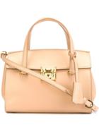Salvatore Ferragamo 'mara' Tote - Nude & Neutrals