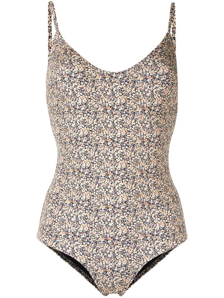 Matteau The Scoop Maillot Swimsuit - Multicolour