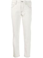 Andrea Ya'aqov High Rise Skinny Jeans - White
