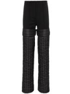 Colmar A.g.e. By Shayne Oliver High Waisted Padded Wollen Trousers -