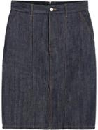 Mackintosh Dark Indigo Denim Skirt D-wsk001 - Blue