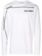 Polythene* Optics Contrast Logo Jumper - White