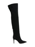 Gianvito Rossi Knee Length Boots - Black