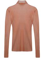 Dion Lee Sheer Knit Sweater - Pink