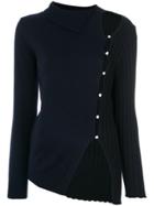 Jacquemus Side Cut-out Jumper - Blue