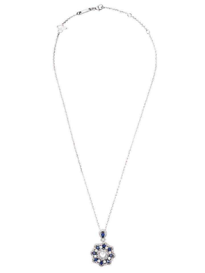 Chopard 18kt White Gold Happy Diamonds Pendant Necklace