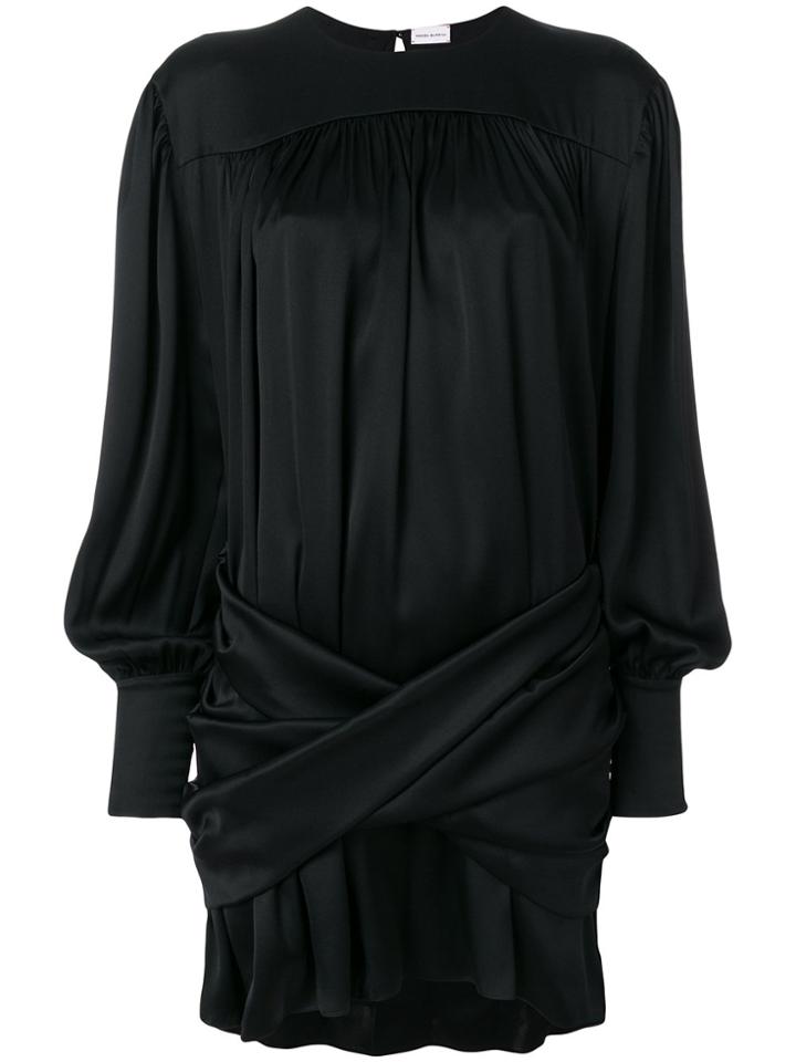Magda Butrym Draped Zadar Dress - Black