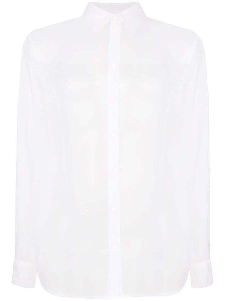 Helmut Lang Logo Print Shirt - White