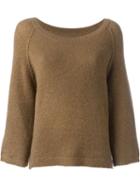Humanoid Kiwi Sweater, Women's, Size: M, Brown, Cotton/spandex/elastane