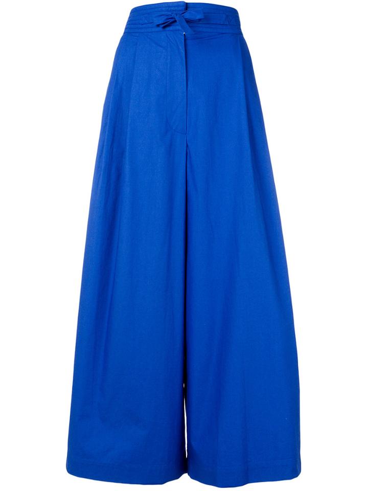 Isa Arfen Wide Leg Judo Trouser - Blue