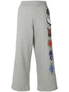 Opening Ceremony Sorority-patch Flared Trousers - Grey