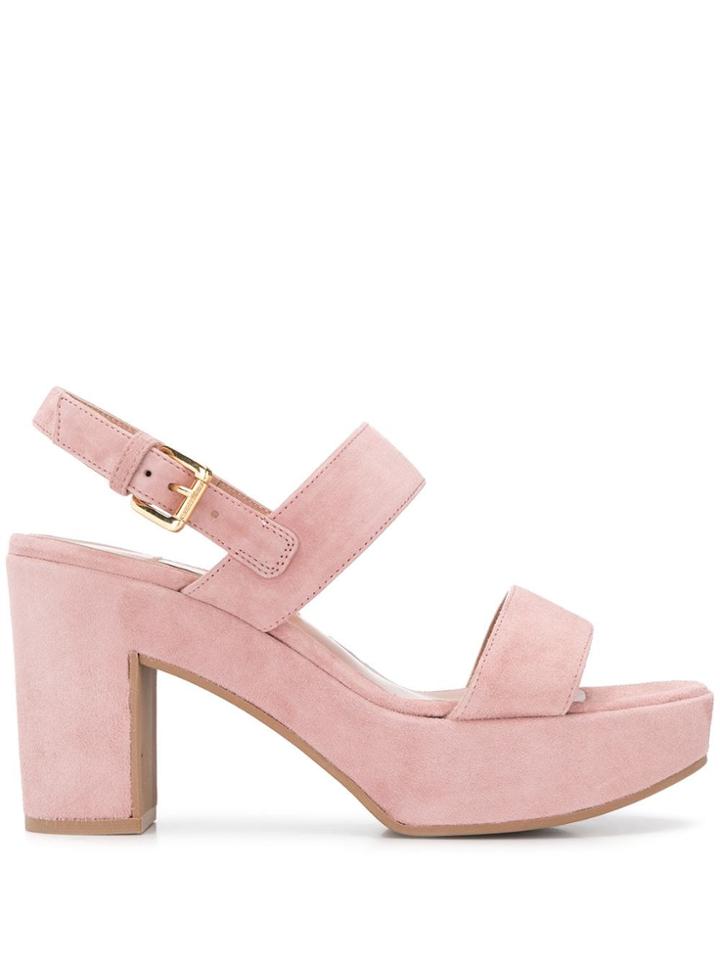 L'autre Chose Open-toe Platform Sandals - Pink
