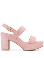 L'autre Chose Open-toe Platform Sandals - Pink