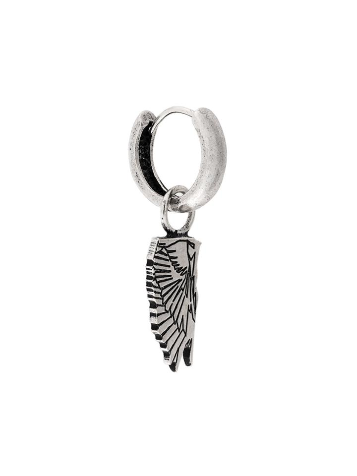 Marcelo Burlon County Of Milan Wing Shaped Earrings - Metallic