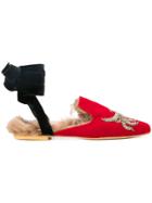 Gia Couture Dance Sleep Slippers - Red