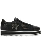 Mara Mac Embellished Brogues - Black