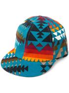 Sacai Aztec Pattern Cap - Black