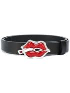 Dsquared2 Belt With Lips Feature - Black