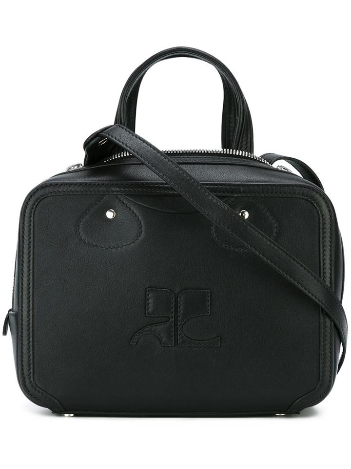 Courrèges Square Logo Tote