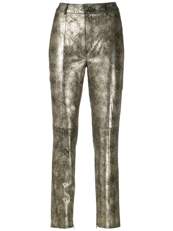 Nk Snake Paul Trousers - Metallic