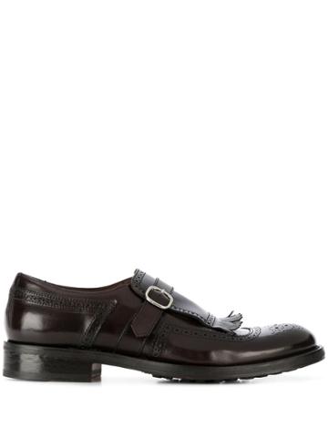 Doucal's Berg Monk Shoes - Brown