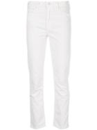 Mother Slim-fit Jeans - White