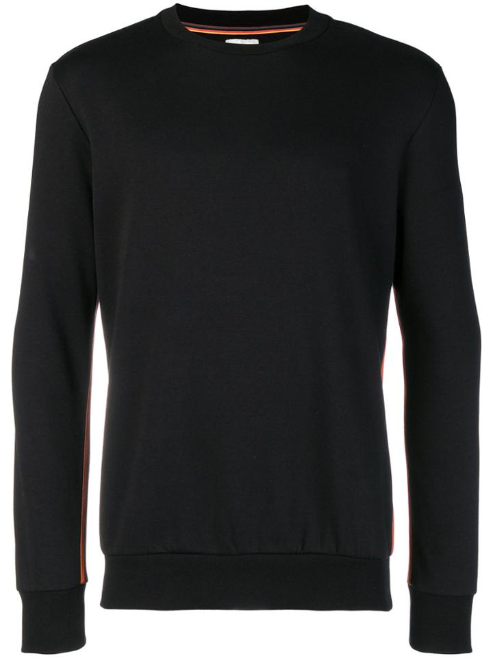 Paul Smith Signature Stripe Band Sweater - Black