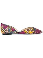 Sam Edelman Flat Lace Ballerina Shoes - Multicolour