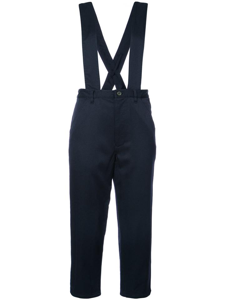 Comme Des Garçons Girl Pinafore Trousers - Black