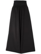 Bless High-waisted Palazzo Pants, Women's, Size: Small, Black, Virgin Wool