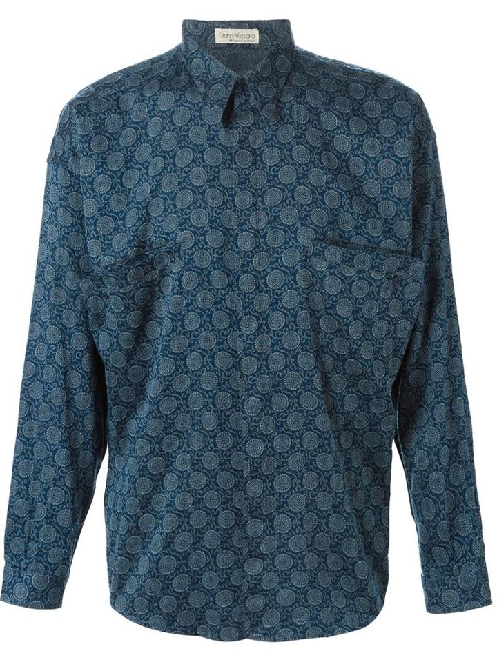 Gianni Versace Patterned Shirt