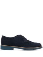 Giorgio Armani Classic Lace-up Shoes - Blue