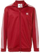 Adidas Zipped Track Jacket - Red