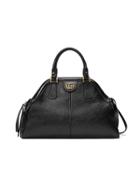 Gucci Re(belle) Medium Top Handle Tote - Black