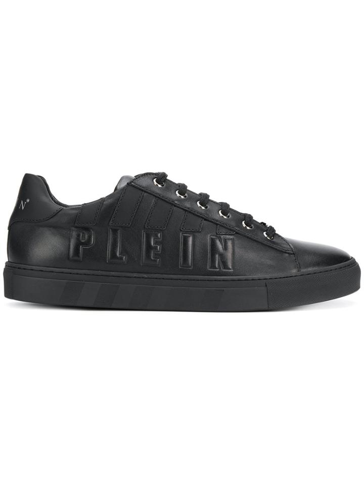 Philipp Plein Skull Low-top Sneakers - Black