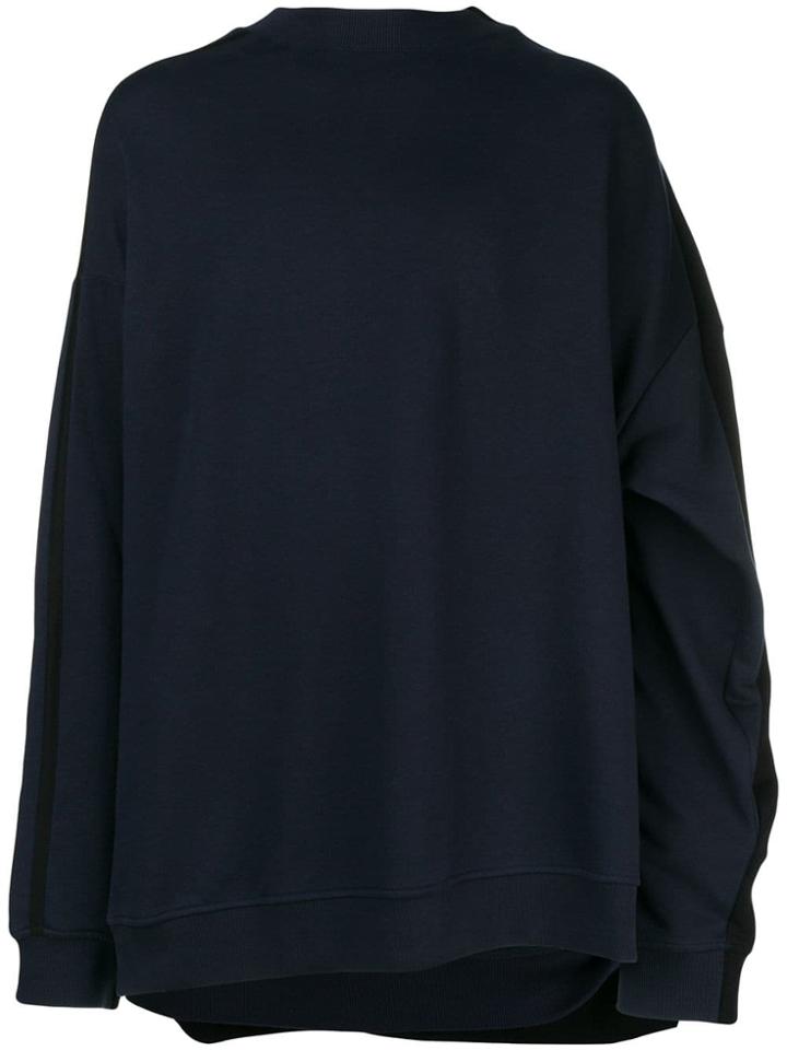 Y / Project Double-front Oversized Sweater - Blue
