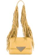 Sara Battaglia Teresa Shoulder Bag - Yellow & Orange