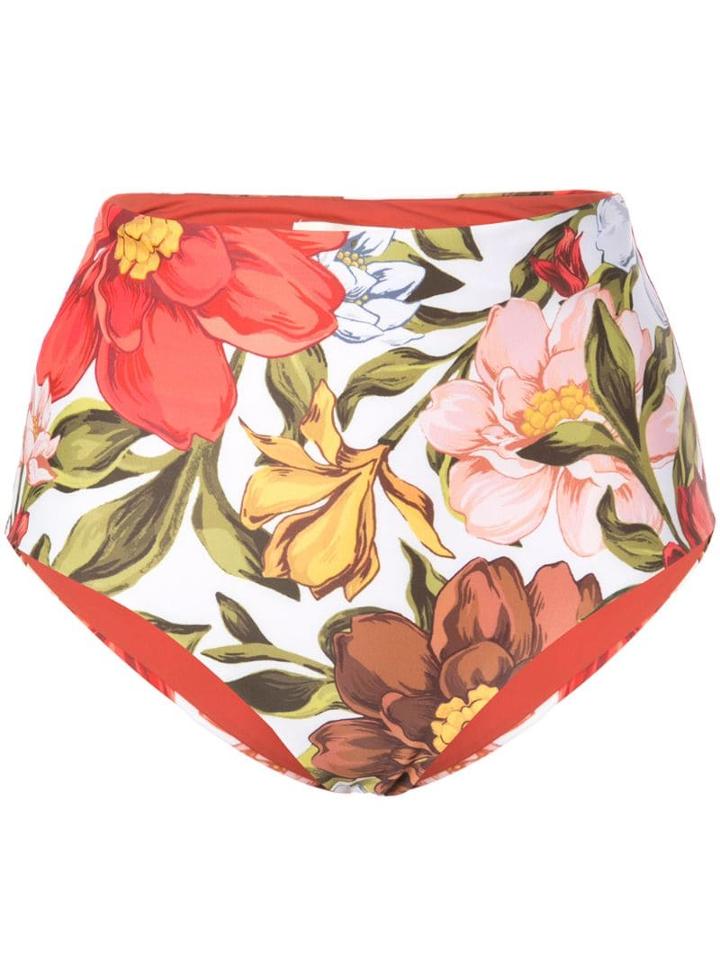 Mara Hoffman Lydia High Waisted Bottoms - White