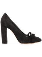 Casadei Chain Toe Detail Pumps - Black