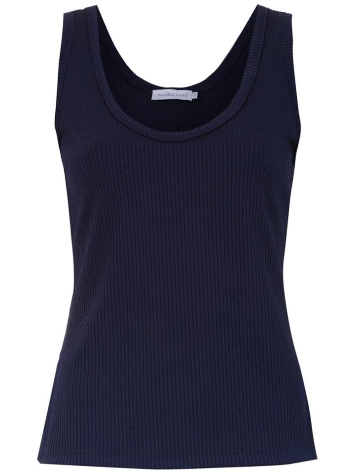 Mara Mac Plain Top - Blue